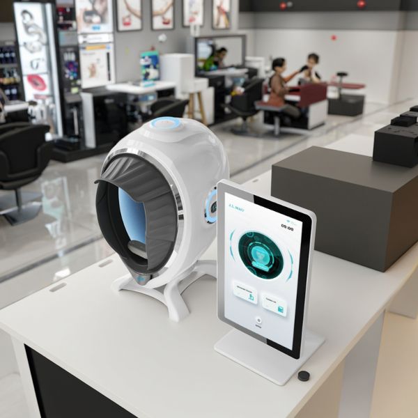 Facial Analyzer with Customizable Logo for Face Problematic Features Inspect JLM M8