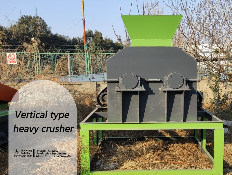 Kinetic Fertilizer Crusher Machine Eco Friendly Automatic Control