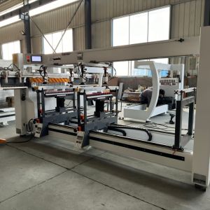 China Horizontal Hole Driller Three Row Multi Boring Drilling Machine For Wood on sale