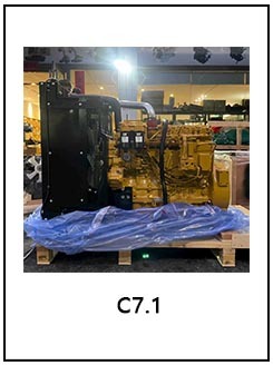 CAT C7 Diesel Engine | C7 6-Cylinder Turbocharged Industrial Diesel Engine