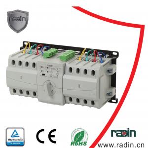 China 100 Amp Generator Manual Transfer Switch , Hotels Generator Switchover Switch on sale