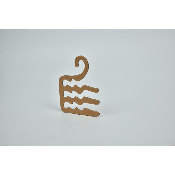Recycled Cardboard Multi-Tier Tie Hanger | Wholesale Eco Retail Display Hook