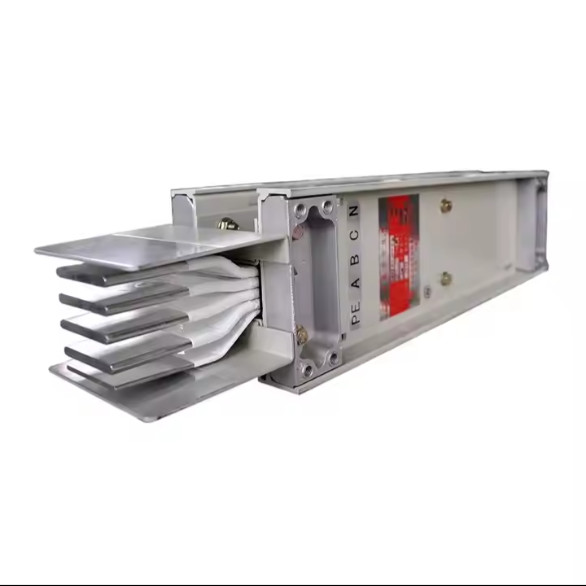 Industrial Low Voltage Busway 3 Phase 4 Wire Rectangular Shape