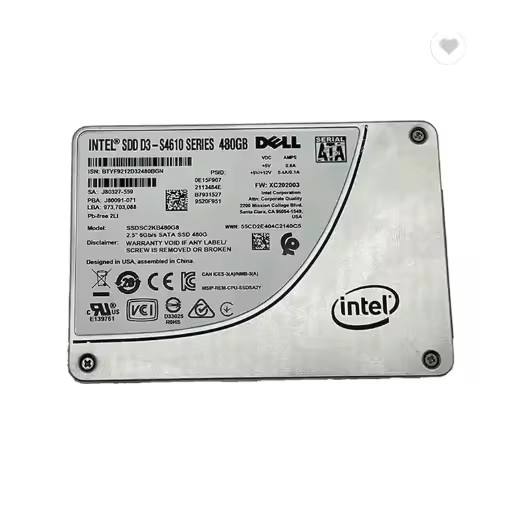 NO Private Mold Dells Server HDD SSD S4610 480GB SATA 2.5" Internal Solid State Drive