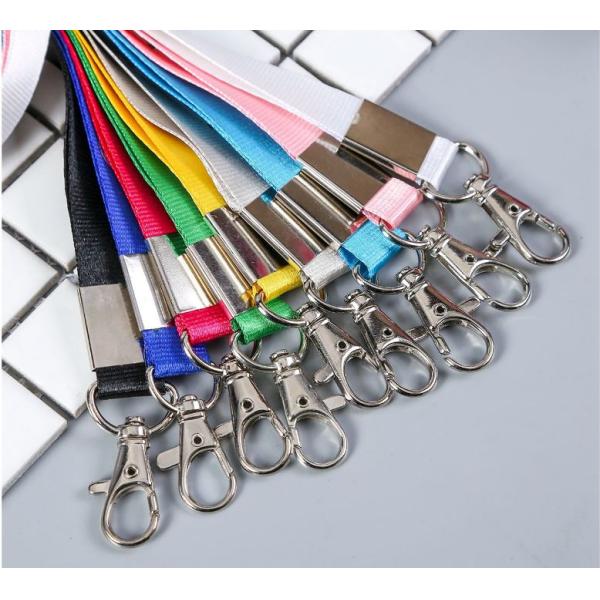 Custom Logo Lanyards Polyester Material for Office Occasions