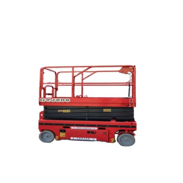 Customized Boom Lifter With Anti Slip Platform Surface Tailored Lifting Height / Speed
