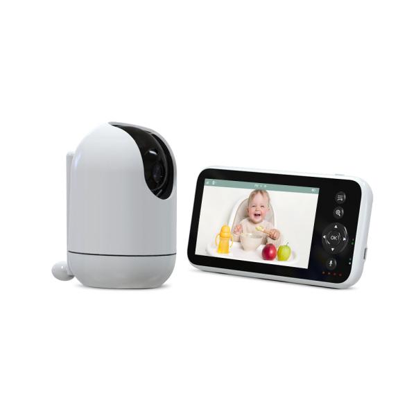 5.5 Inch 1080P Video Baby Monitor with Pan Tilt Night Vision