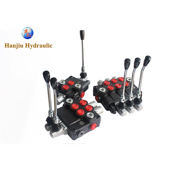 2P120 1'' 2 Spool Monoblock Hydraulic Control Valve