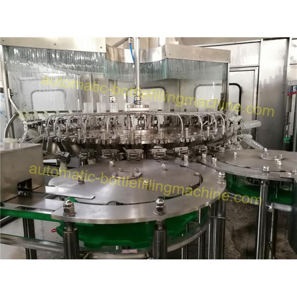 Pure Water Bottling Equipment , Automatic Bottle Filling Capping Machine