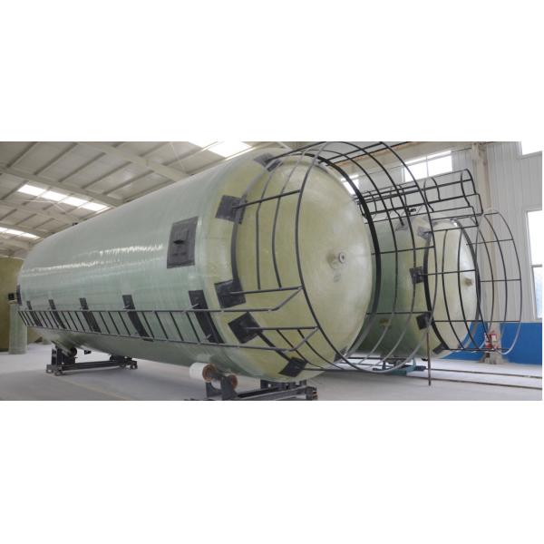 200m3 Customized Inlet Diameter Frp Storage Tank Optional Level Gauge