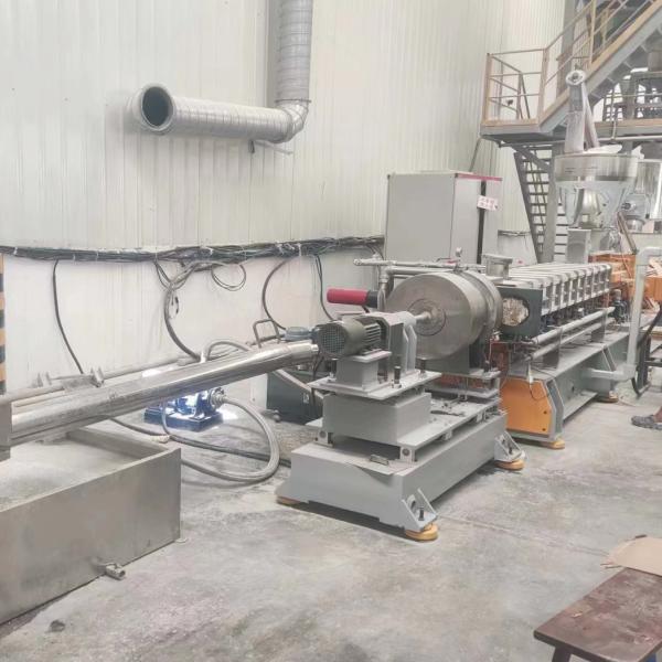 Plastic Industry PP PE Vertical Water Ring Pelletizing System Waste Plastic Granulator