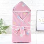 Soft Organic Cotton Hooded Baby Towel , Baby Bath Cover Towel Super Absorbent