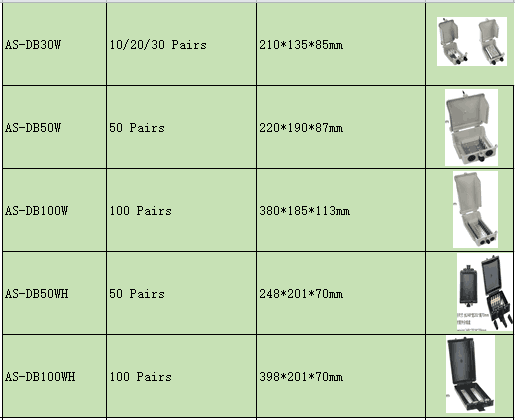 Cable Distribution Box 50 Pair With Key Lock For Disconnection LSA 2/10 Module