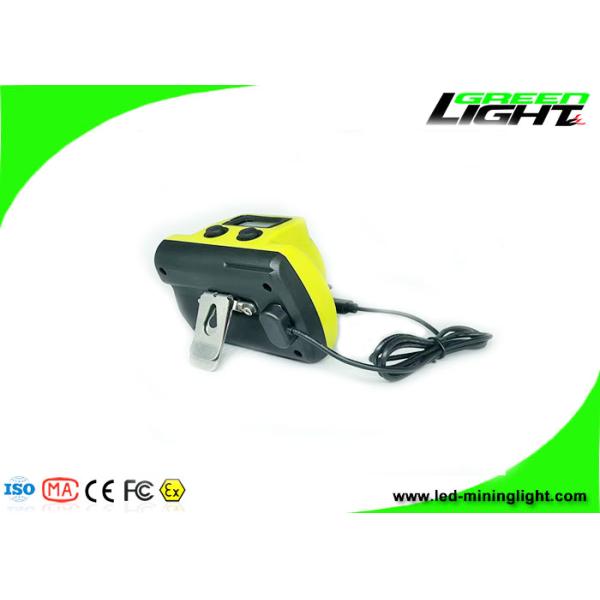 Waterproof Cordless Mining Lamp Panasonic Battery Rechargeable Headlight With Silicone Button