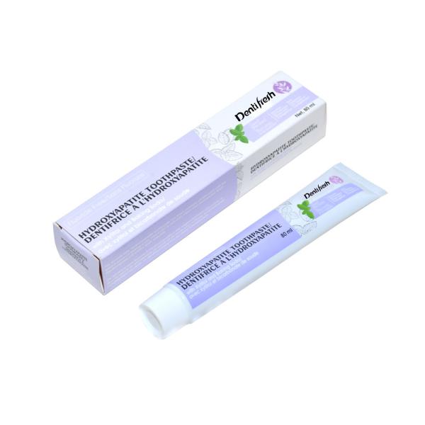 Dentifresh Fluoride - Free Toothpaste, 80ml - Hydroxyapatite Formula with Xylitol and Baking Soda for Oral Health