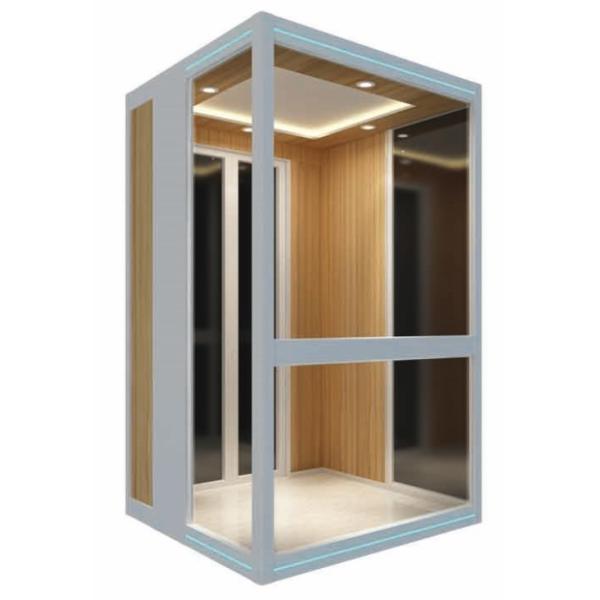 Monarch Control 1000kg Passenger PVC Flooing Panoramic Elevator Lift