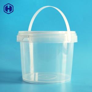 Quality Cream Butter IML Bucket Ice Plastic Tubs PP Food Container Round Biscuit Packaging for sale
