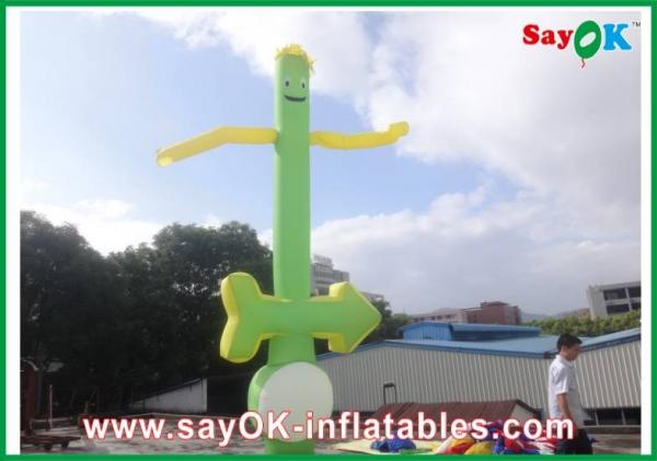 Buy Advertising Inflatable Air Dancer Man Rip-Stop Inflatable Dancing Man With Direction Giving , Inflatable Air Tube Man at wholesale prices
