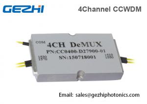 Quality 4 channels CCWDM Mini Module Compact Course Wave Division Multiplexer for sale