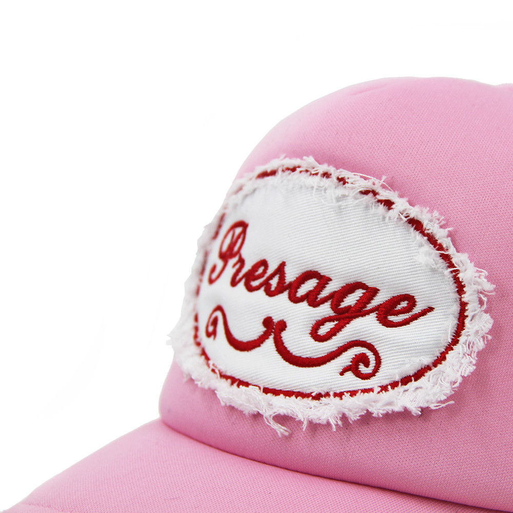 Foam 5 Panel Trucker Hat 3D Embroidery Snapback Breathable Structured Cap