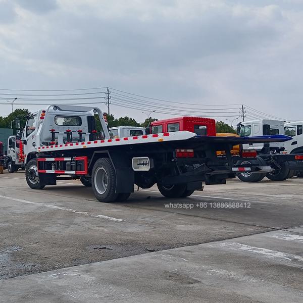 5T Dongfeng Flatbed Wrecker 4*2 Extended Cooling System for Middle Eastern Climate