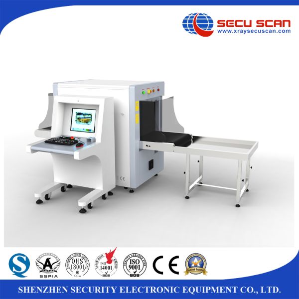 Dual View 2 Generators X Ray Security Scanner , Parcel Baggage Scanning Machine Logistics Use
