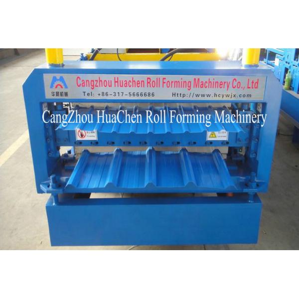 Automatic Double Layer Roll Forming Machine Roofing Sheet PLC Frequency Control
