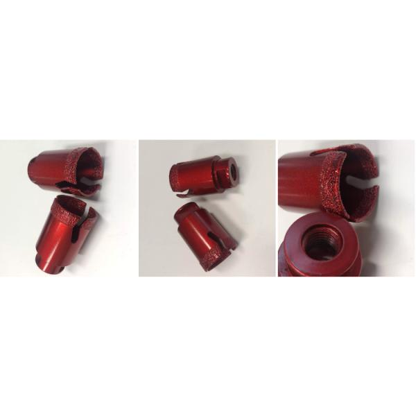 Vacuum Brazed Dry Drilling 40mm Diamond Core Drill Bits