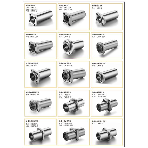SDM30GA Round Linear Bearings 30mm Shaft Diameter High Performance