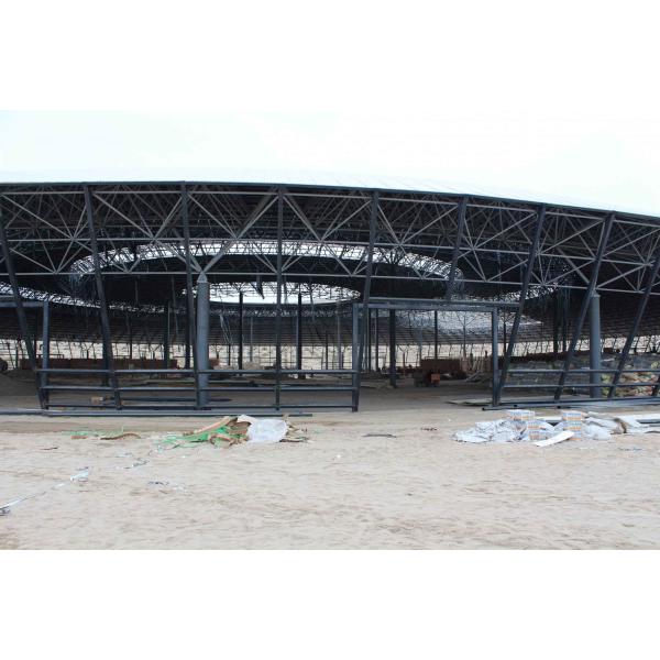 Space Frame Coal Storage Outreach Roof In Steel Structure Construction