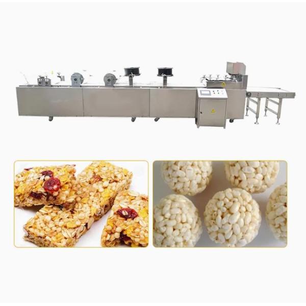 Cube Type / Semi - Circle Type cereal bar maker machine for wheat , highland barley