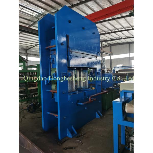 1500*500mm Plate Vulcanizing Press Speed Bump Making Machine 1 Layer Electric Heating