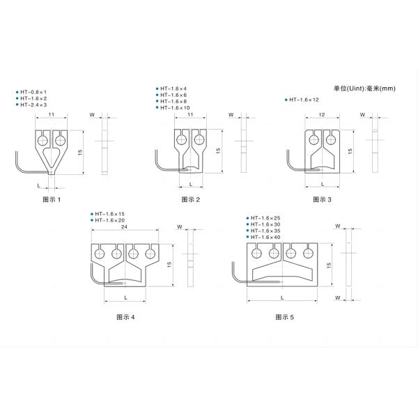 Customized pulse thermocompression welding head for molybdenum alloy and titanium alloy