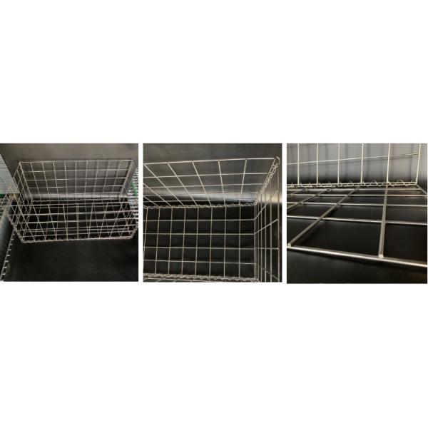 Customizable Hot Dipped Galvanized Carbon Welded Gabion Basket