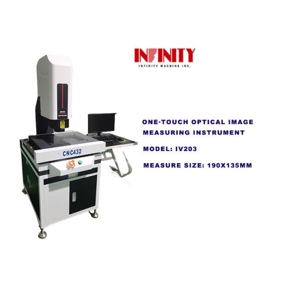 Static Accuracy Optical Measuring Instrument With Screw Drive Z Axis Optical Measuring Machine