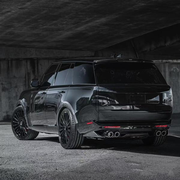2022 New Range Rover Body Kit BS Style Front Lip Splitter Bumper Diffuser