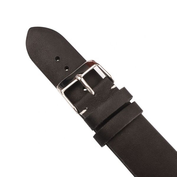 22mm Slim Handcrafted Genuine Leather Strap