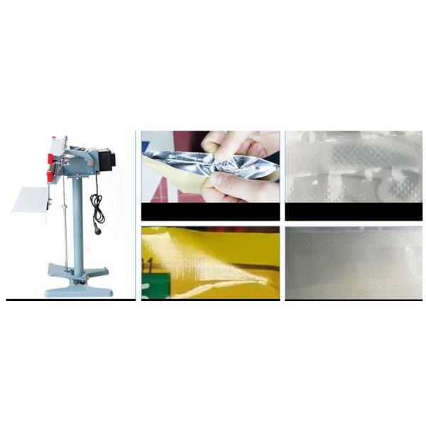 DT-450 Electric Foot Step Type Sealer Pedal Type Sealing Machine for at Restaurant
