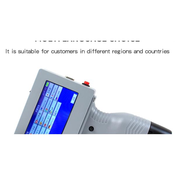 TIJ Printer Handheld Desktop Digital Eco Solvent Printer with Large Screen Display