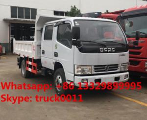 HOT SALE! high quality and best price DFAC 4*2 Mini dump truck for sale,Factory sale dongfeng double cabs dump truck