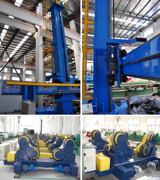 Self-Alignment Welding Rotators With Steel Or PU Wheels