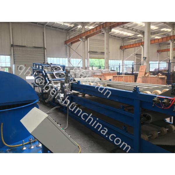 Small Continuous And Efficient Rubber Cooler Adopts Stainless Steel Chain Transmission