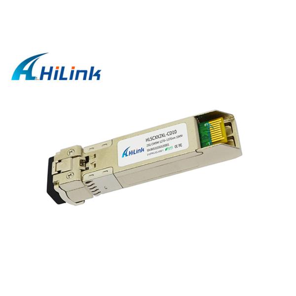 25G SFP28 sfp Transceiver Module Single Mode 1310nm LC Connector With DDM Function