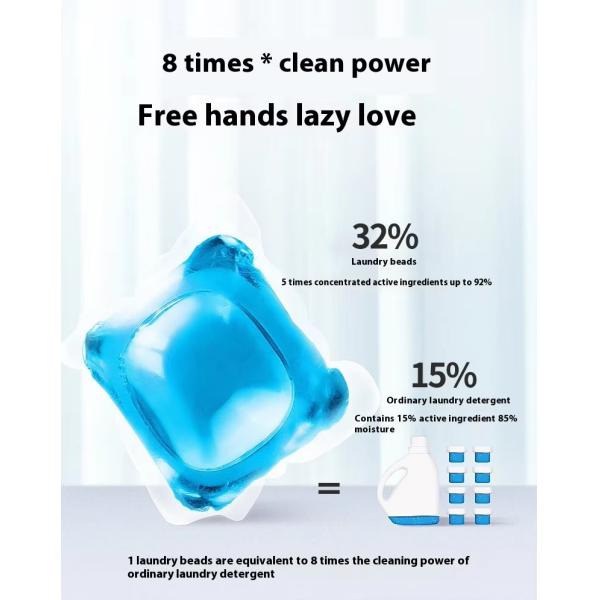 High Efficiency Concentrated Bulk Mild Laundry Ball Laundry Pods