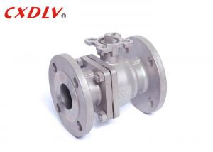 Quality JIS 20K 2PC Cast Steel Ball Valve ISO5211 Direct Mounting Pad for Motor for sale