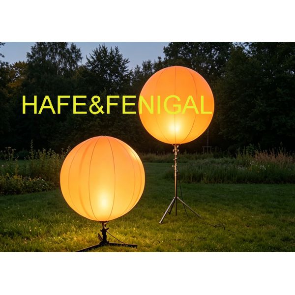 Muse EN Entry Balloon Light with Customizable Logo RGB+W LED Technology and 200W LED for Premium Event Illumination