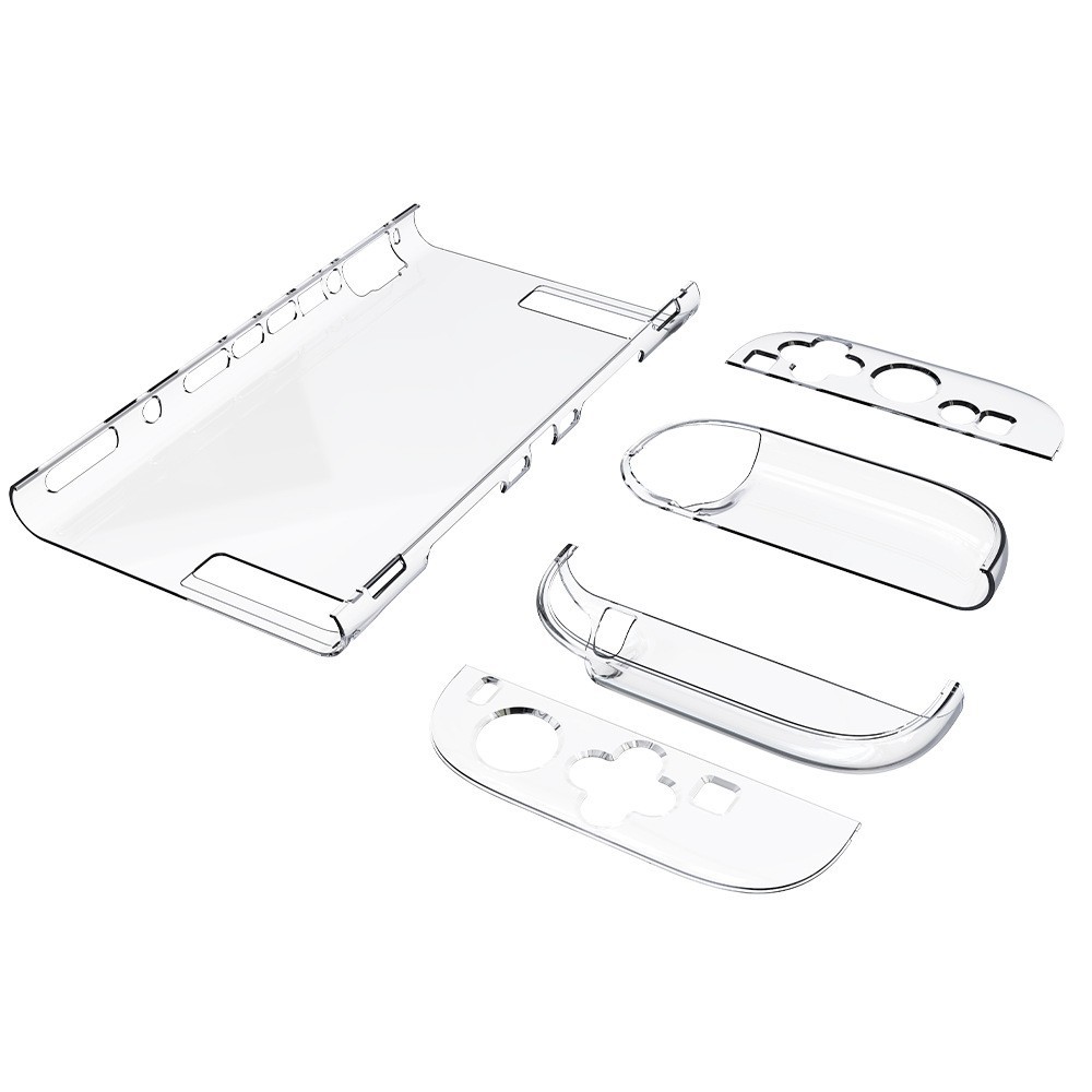 Laudtec Protective Case for Nintendo Hard Case for Switch 2 Case Clear Back Cover Skin Shell for Switch Lite Accessories