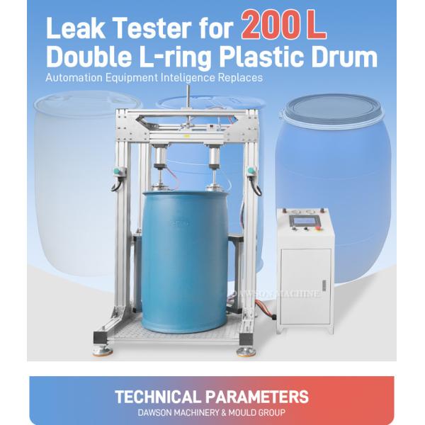 Double Heads Hdpe Jerrycan Leak Detecting Testing Machine