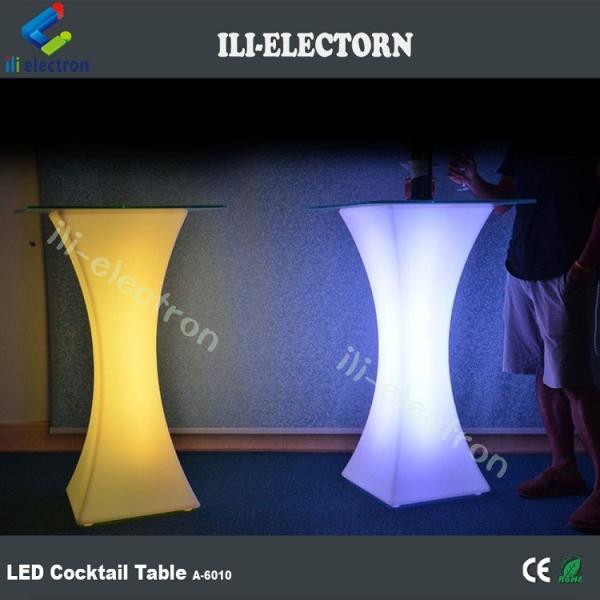 LED Outdoor Table LED Glow Bar Table light up cocktail table