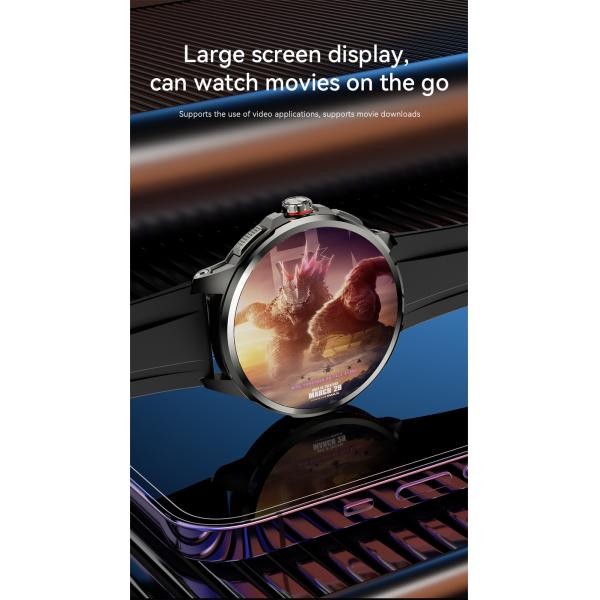 H99 4G Android Smart Watch with 1.75'' AMOLED Screen & SIM Card Support